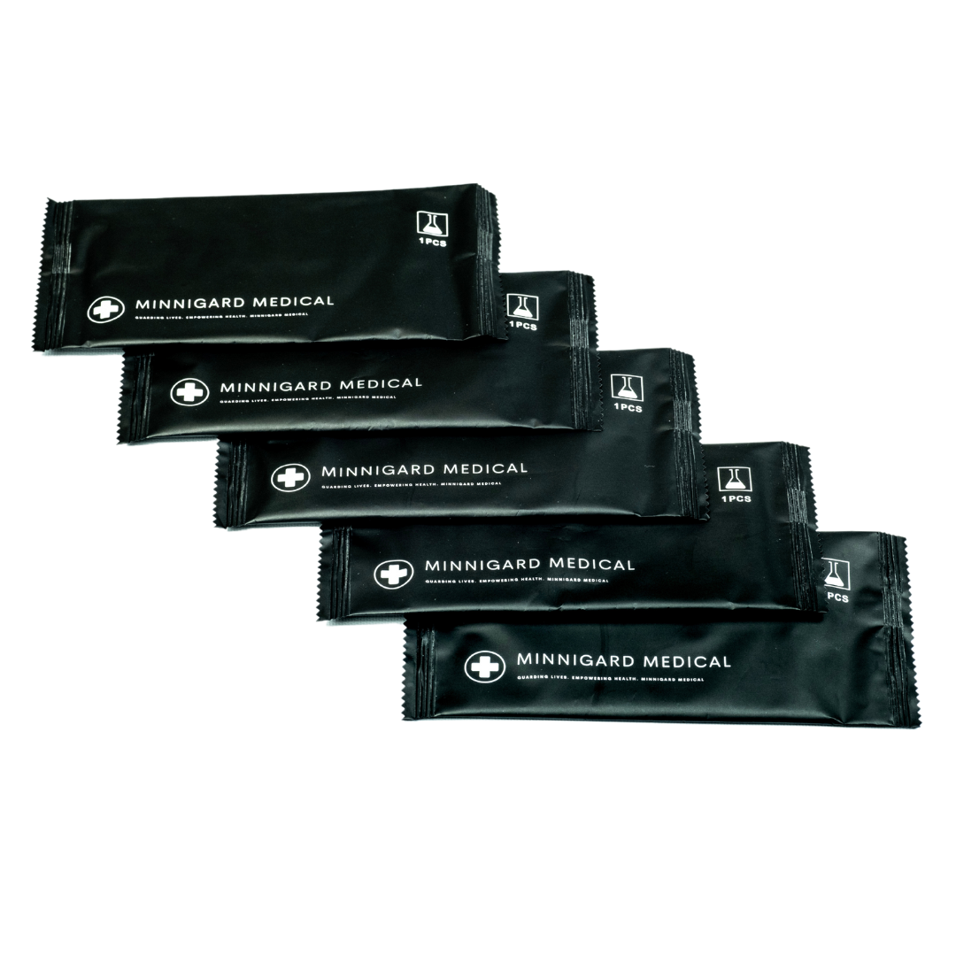 Minnigard Antibacterial Wipes Individual Sachet X50 (70% IPA)