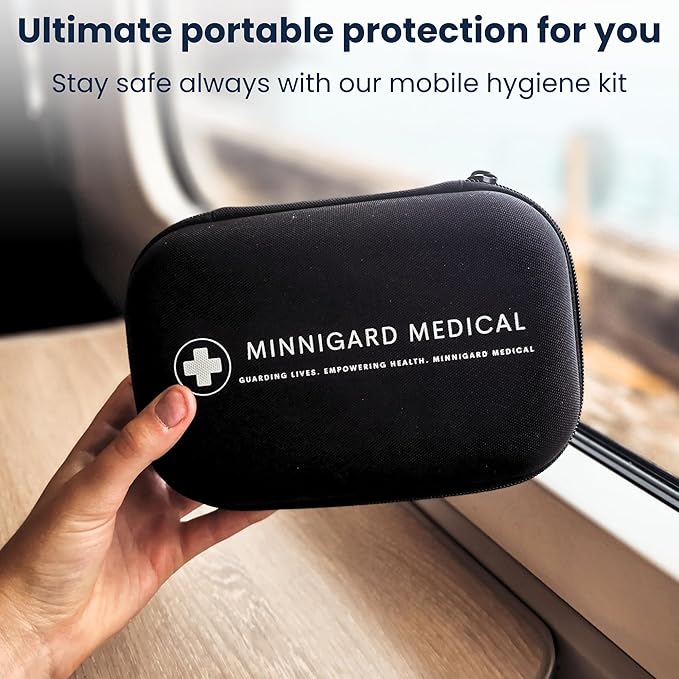 Minnigard MG PRO 1 Travel Essentials Hygiene Kit, All Essential Items