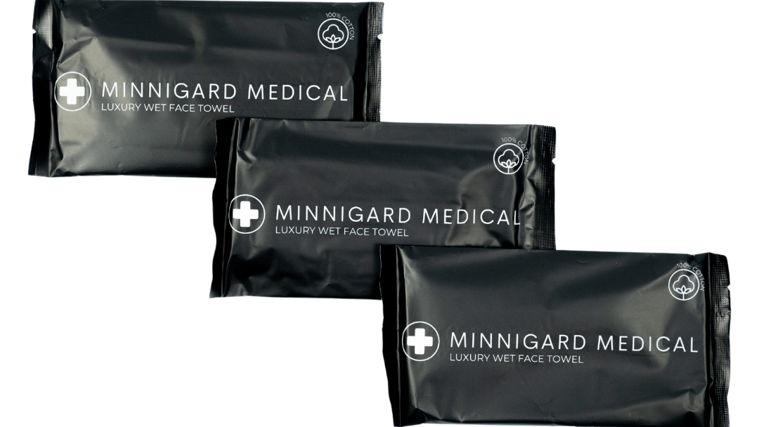 Minnigard Luxury Face Towels - Pack of 25