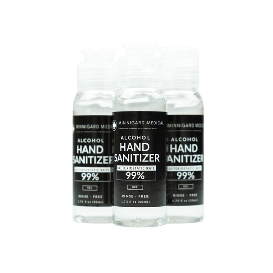 Minnigard Hand 50ml Hand Sanitiser Gel (Pack of 3)